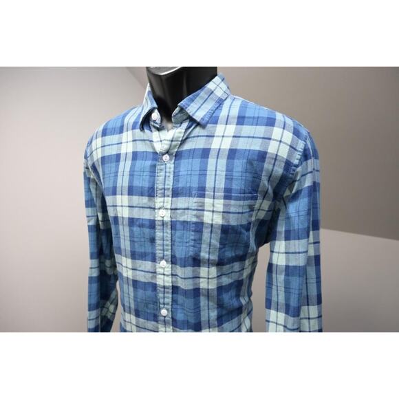 Bonobos Dress Shirt Tailored Slim Fit Plaid Casual Button Up Mens Size Large - Picture 3 of 8